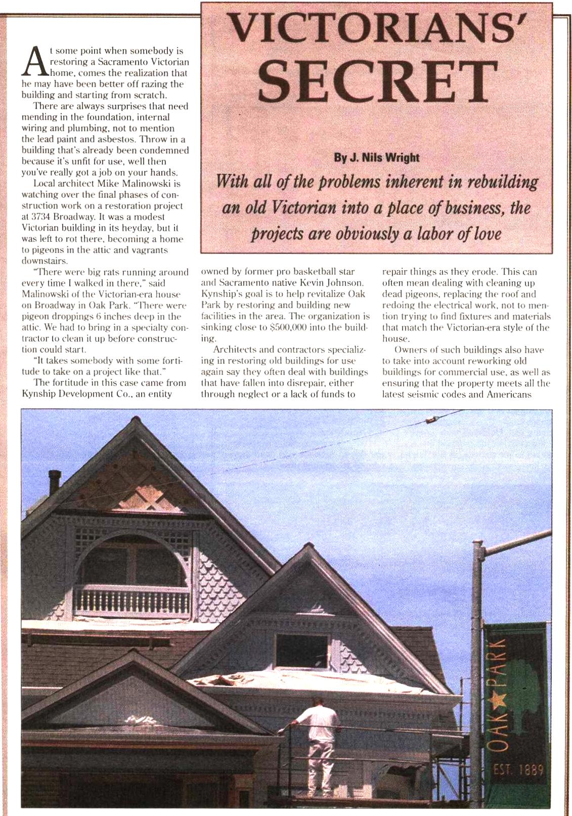 Broadway Victorian in the news