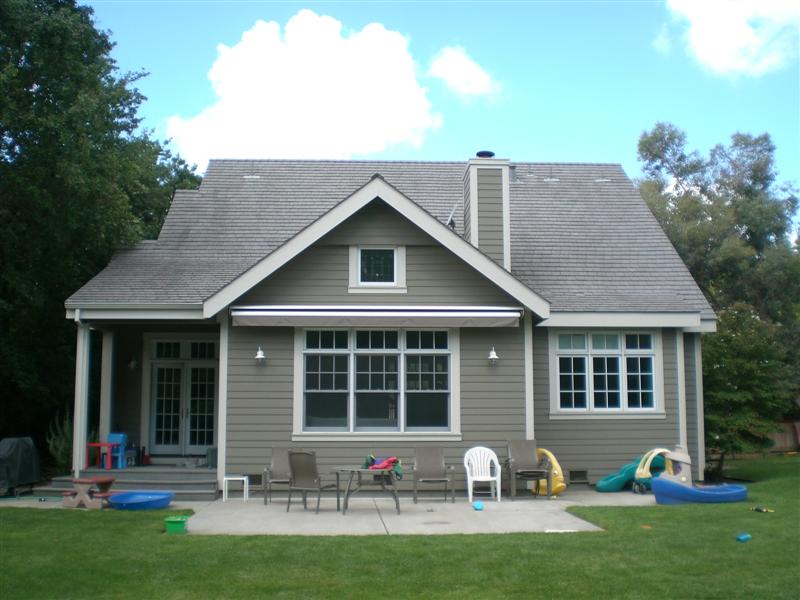 exterior backyard