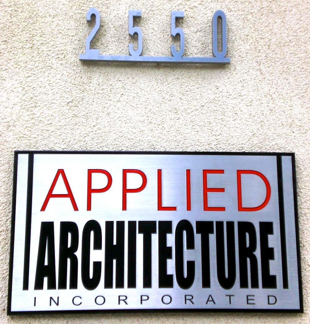 Applied Arts Signage