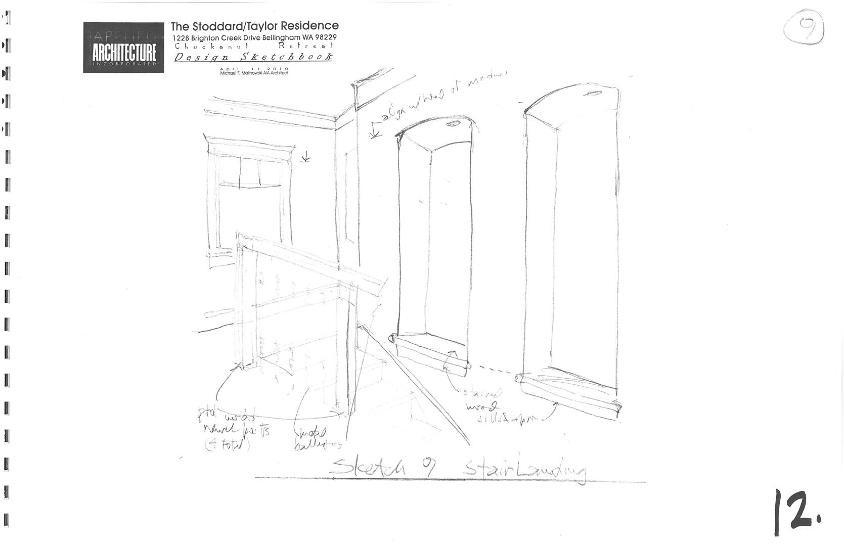 Sketchbook Stoddard Taylor Residence