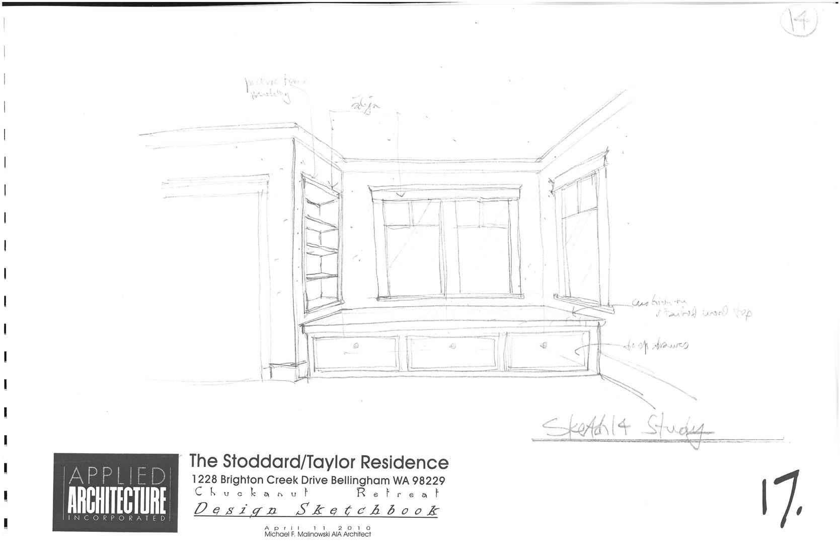 Sketchbook Stoddard Taylor Residence